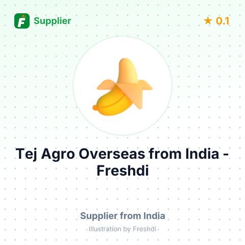 Tej Agro Overseas  – summary card, no photo uploaded yet