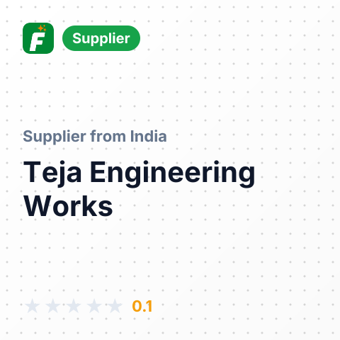Teja Engineering Works  – summary card, no photo uploaded yet