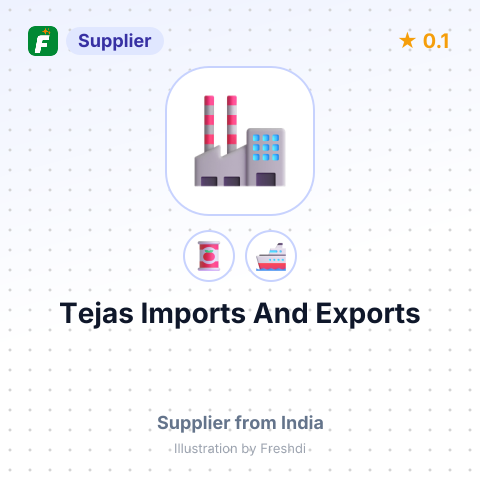 Tejas Imports And Exports  – summary card, no photo uploaded yet