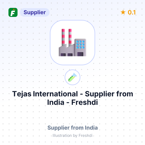 Tejas International  – summary card, no photo uploaded yet