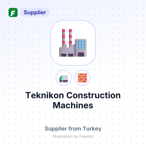 Teknikon Construction Machines – summary card, no photo uploaded yet
