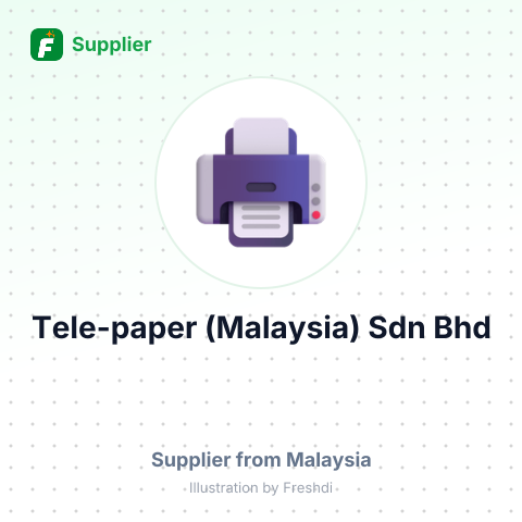 Tele-paper (Malaysia) Sdn Bhd – summary card, no photo uploaded yet