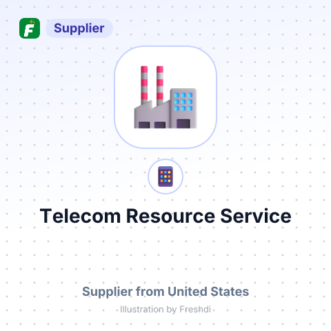 Telecom Resource Service – summary card, no photo uploaded yet