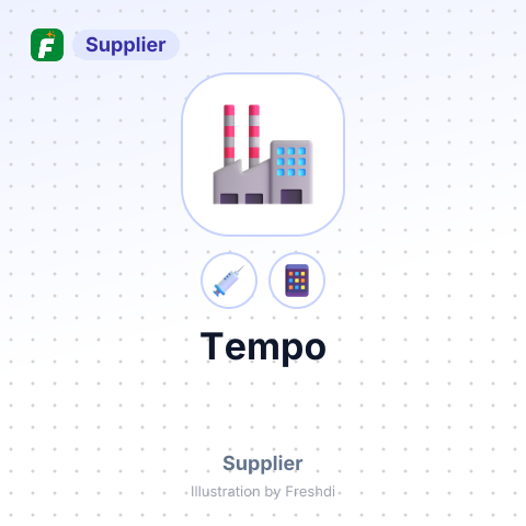 Tempo – summary card, no photo uploaded yet