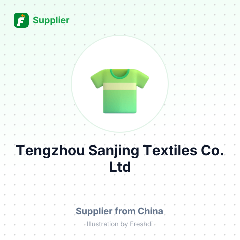 Tengzhou Sanjing Textiles Co.,Ltd – summary card, no photo uploaded yet