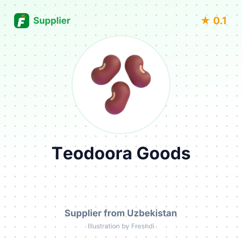 Teodoora Goods  – summary card, no photo uploaded yet