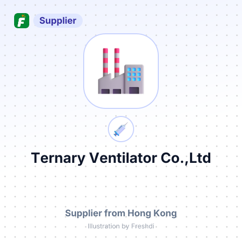 Ternary Ventilator Co.,Ltd – summary card, no photo uploaded yet