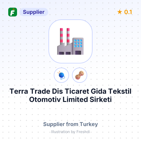 Terra Trade Dis Ticaret Gida Tekstil Otomotiv Limited Sirketi  – summary card, no photo uploaded yet