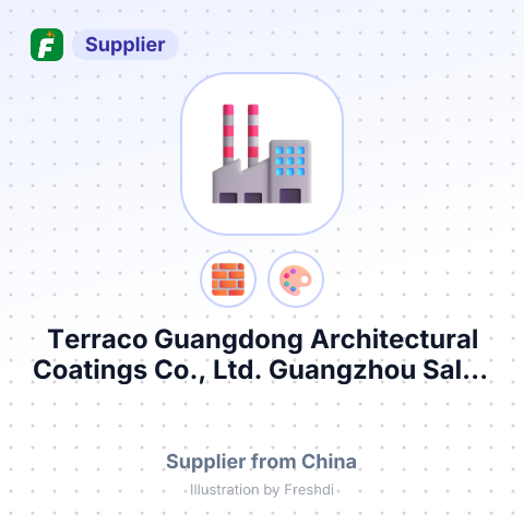 Terraco Guangdong Architectural Coatings Co., Ltd. Guangzhou Sales Office – summary card, no photo uploaded yet