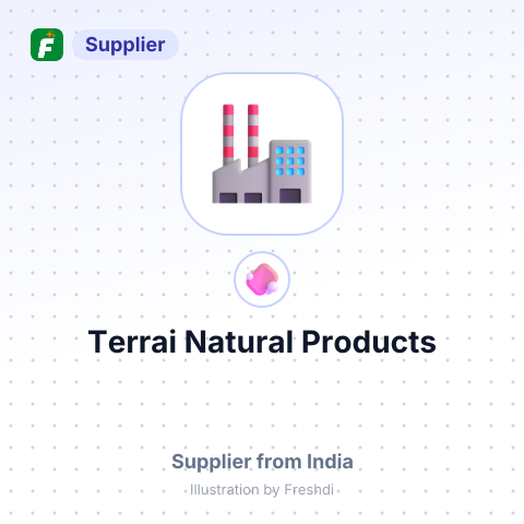 Terrai Natural Products – summary card, no photo uploaded yet