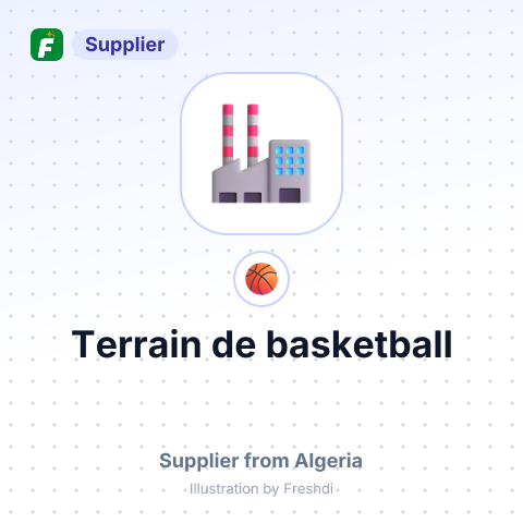 Terrain de basketball – summary card, no photo uploaded yet