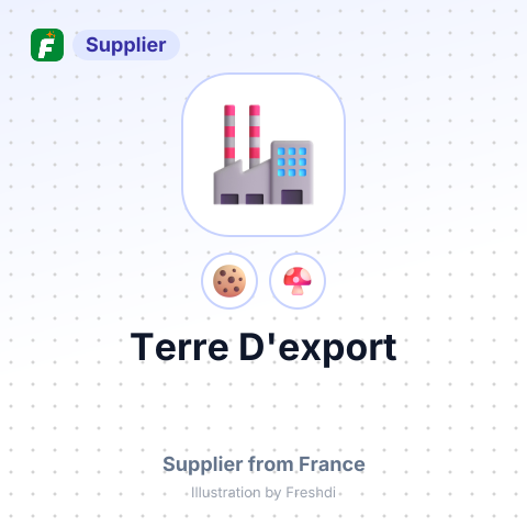 Terre D'export – summary card, no photo uploaded yet