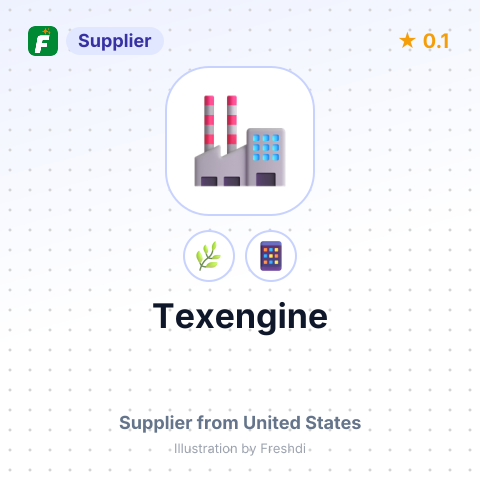 Texengine  – summary card, no photo uploaded yet