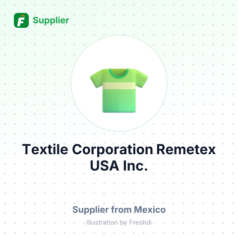 Textile Corporation Remetex USA Inc. – summary card, no photo uploaded yet