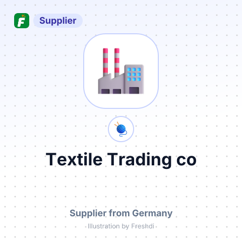 Textile Trading co – summary card, no photo uploaded yet