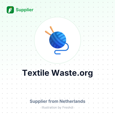 Textile Waste.org – summary card, no photo uploaded yet