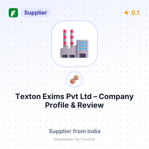 Texton Exims Pvt Ltd – summary card, no photo uploaded yet