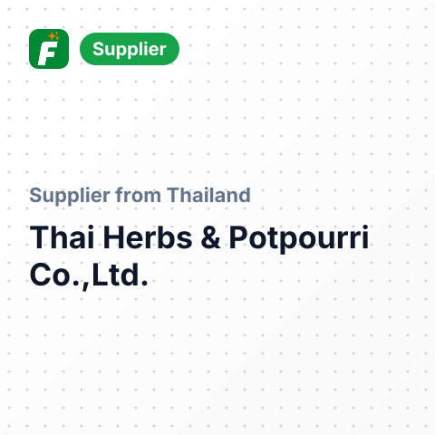 Thai Herbs & Potpourri Co.,Ltd. – summary card, no photo uploaded yet