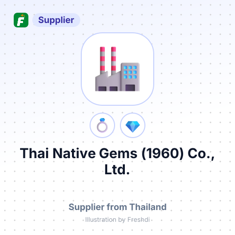 Thai Native Gems (1960) Co., Ltd. – summary card, no photo uploaded yet