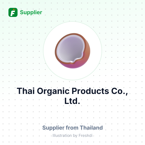 Thai Organic Products Co., Ltd. – summary card, no photo uploaded yet
