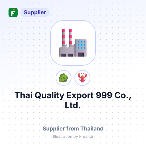 Thai Quality Export 999 Co., Ltd. – summary card, no photo uploaded yet