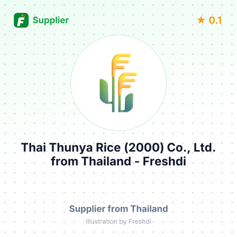 Thai Thunya Rice (2000) Co., Ltd.  – summary card, no photo uploaded yet