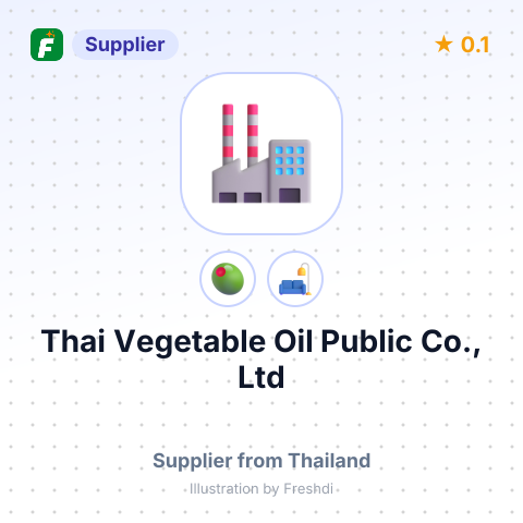 Thai Vegetable Oil Public Co.,   Ltd – summary card, no photo uploaded yet