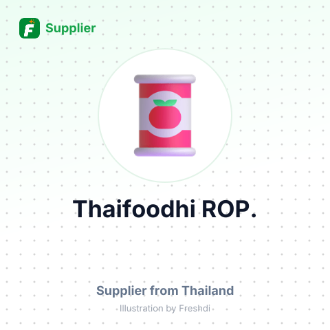 Thaifoodhi ROP. – summary card, no photo uploaded yet