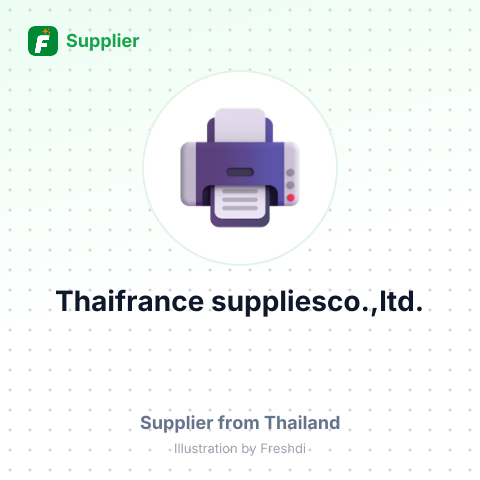 Thaifrance suppliesco.,ltd. – summary card, no photo uploaded yet