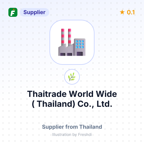 Thaitrade World Wide ( Thailand) Co., Ltd.  – summary card, no photo uploaded yet