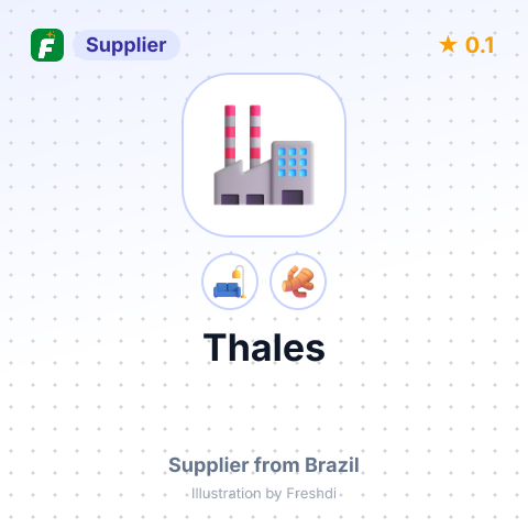 Thales  – summary card, no photo uploaded yet
