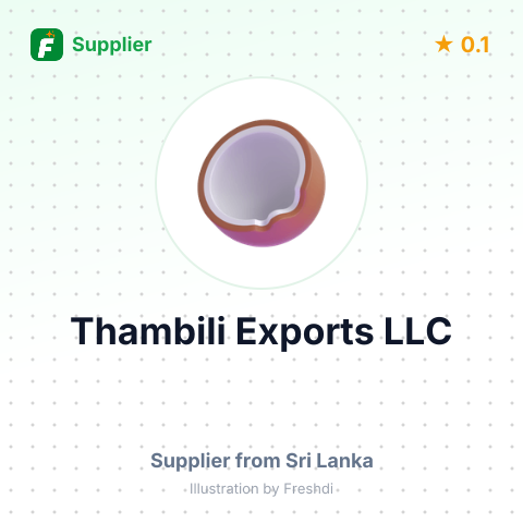 Thambili Exports LLC  – summary card, no photo uploaded yet