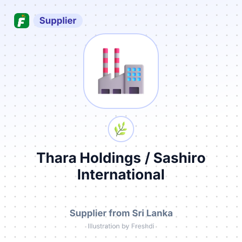 Thara Holdings / Sashiro International – summary card, no photo uploaded yet