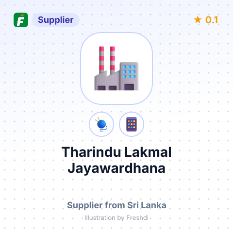 Tharindu Lakmal Jayawardhana  – summary card, no photo uploaded yet