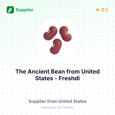 The Ancient Bean  – summary card, no photo uploaded yet