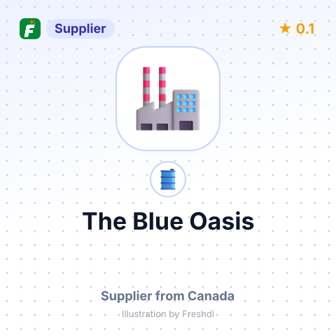 The Blue Oasis  – summary card, no photo uploaded yet