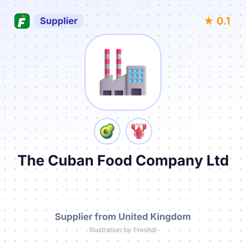 The Cuban Food Company Ltd  – summary card, no photo uploaded yet