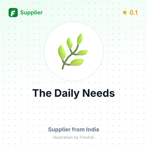 The Daily Needs  – summary card, no photo uploaded yet