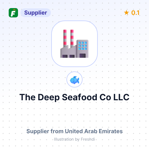 The Deep Seafood Co LLC – summary card, no photo uploaded yet