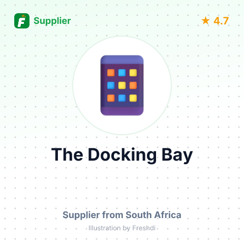 The Docking Bay – summary card, no photo uploaded yet
