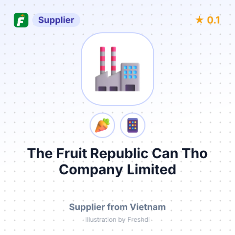 The Fruit Republic Can Tho Company Limited – summary card, no photo uploaded yet