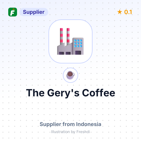 The Gery's Coffee  – summary card, no photo uploaded yet