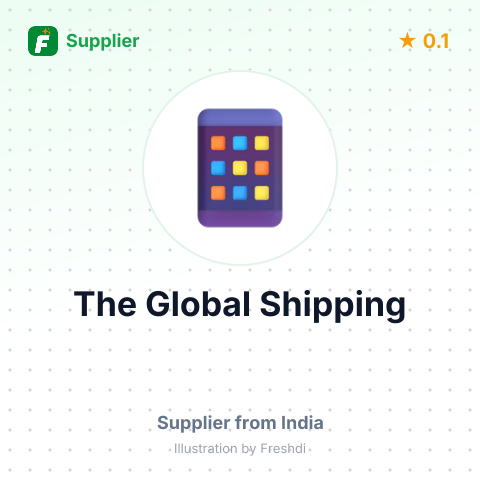 The Global Shipping  – summary card, no photo uploaded yet