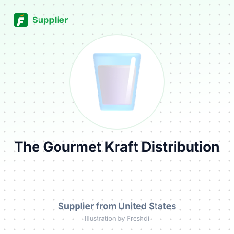 The Gourmet Kraft Distribution – summary card, no photo uploaded yet