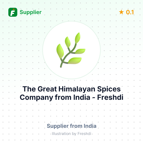 The Great Himalayan Spices Company  – summary card, no photo uploaded yet