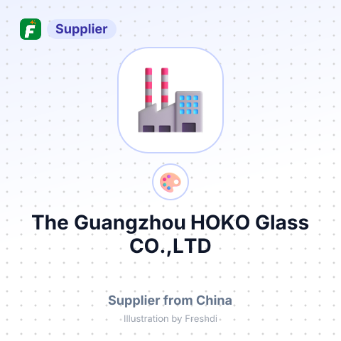 The Guangzhou HOKO Glass CO.,LTD – summary card, no photo uploaded yet