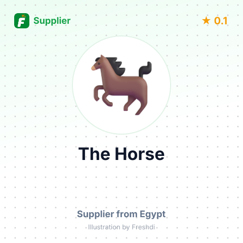 The Horse  – summary card, no photo uploaded yet