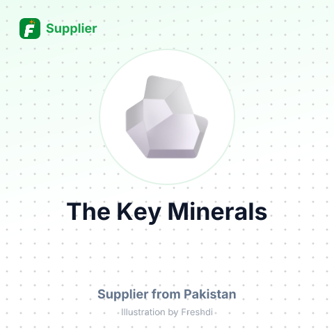 The Key Minerals – summary card, no photo uploaded yet