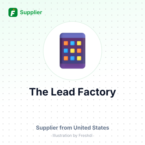 The Lead Factory – summary card, no photo uploaded yet
