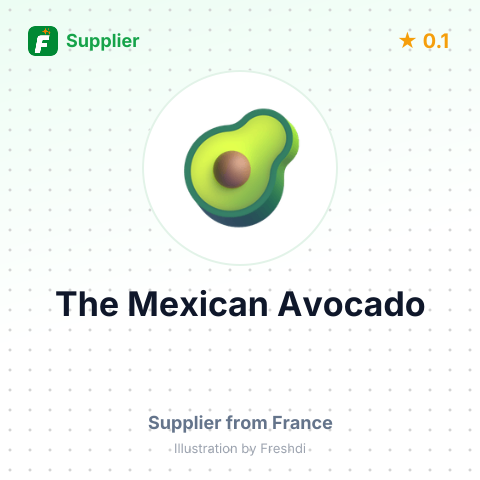 The Mexican Avocado  – summary card, no photo uploaded yet